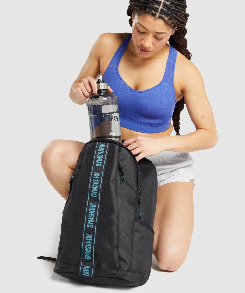 Gymshark Butelka Wody 1,3l Czarna