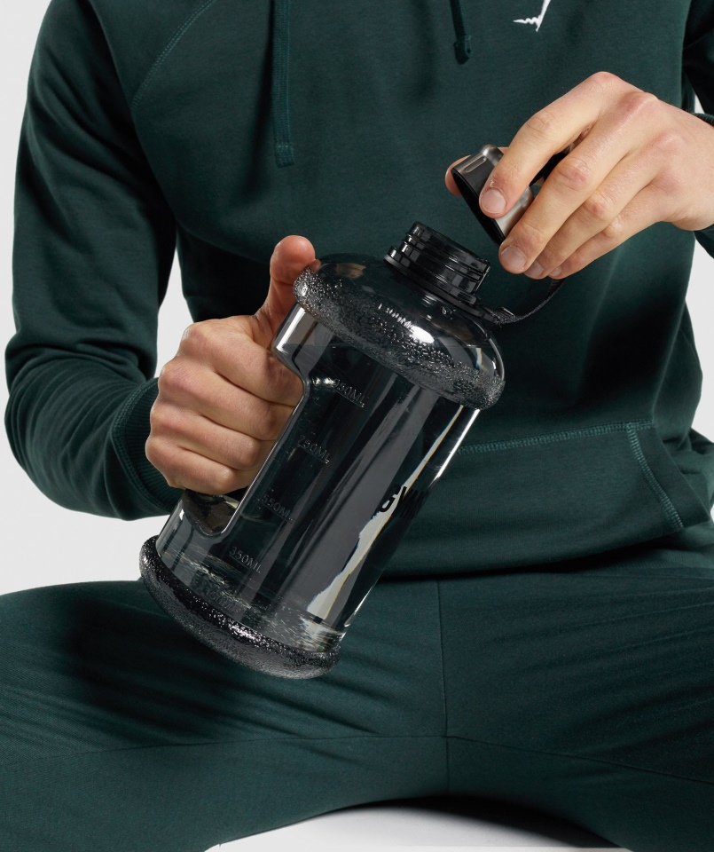 Gymshark Butelka Wody 1,3l Czarna