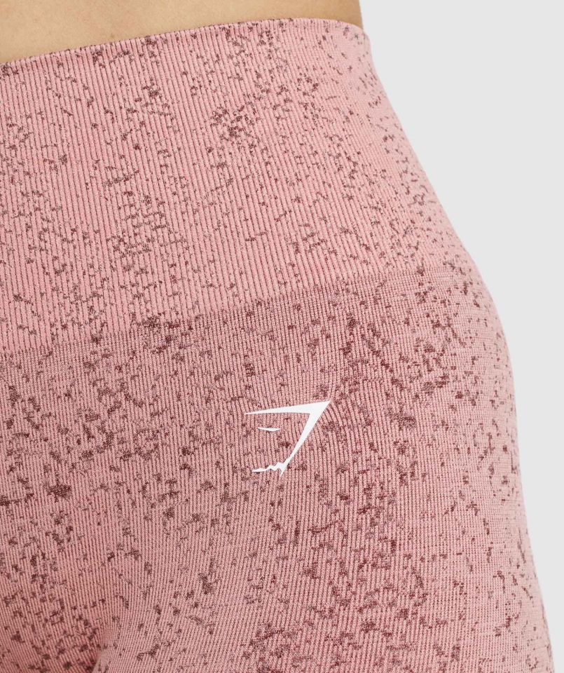 Gymshark Adapt Fleck Bezszwowe Legginsy Mineralno-paige Różowe