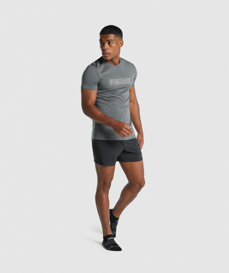 Skarpety Do Kostki Gymshark W Kolorze Czarnym