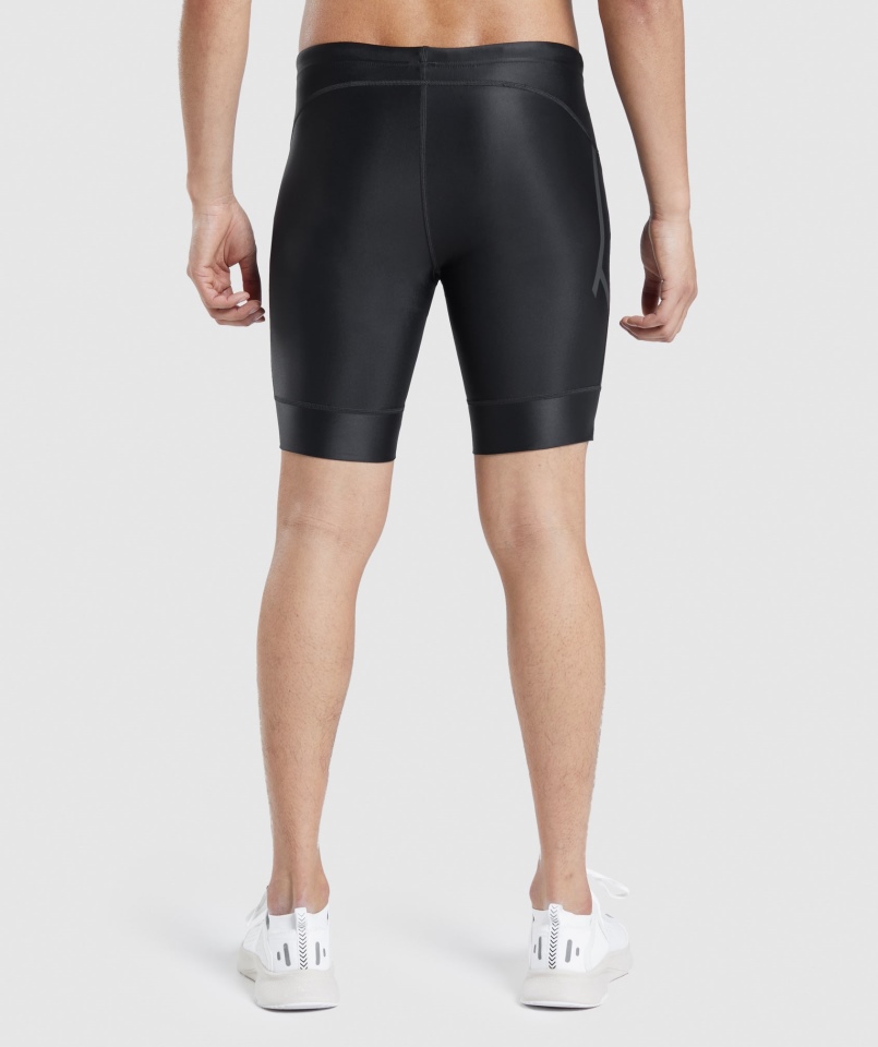 Szorty Gymshark Apex Multi Czarne