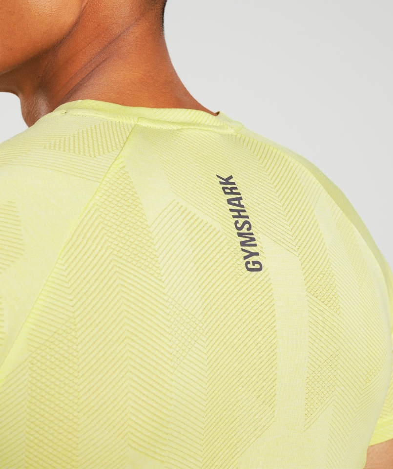 Gymshark Apex Koszulka Firefly Zielono-biała
