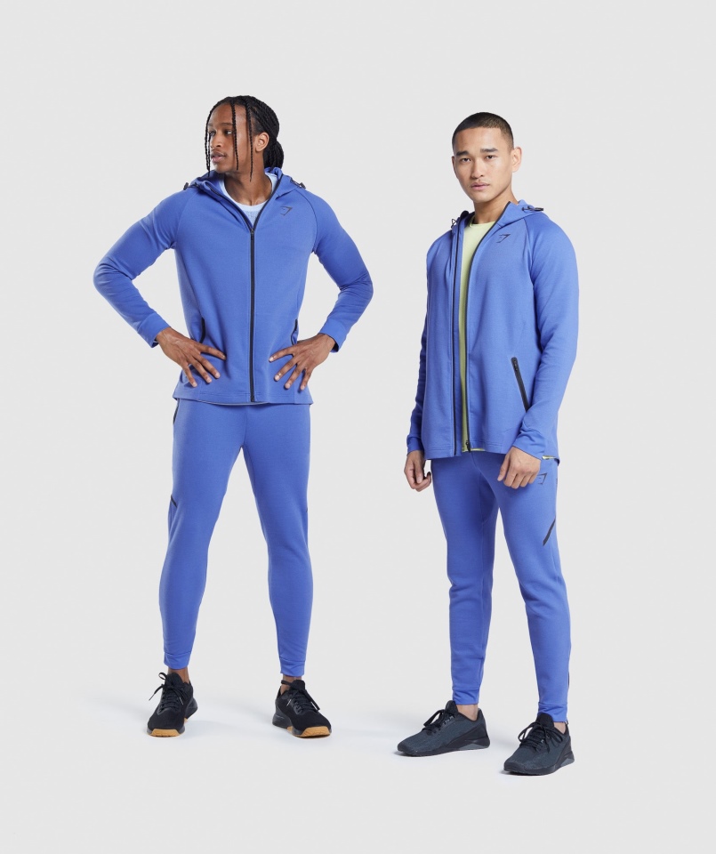 Kurtka Techniczna Gymshark Apex Kort Niebieski