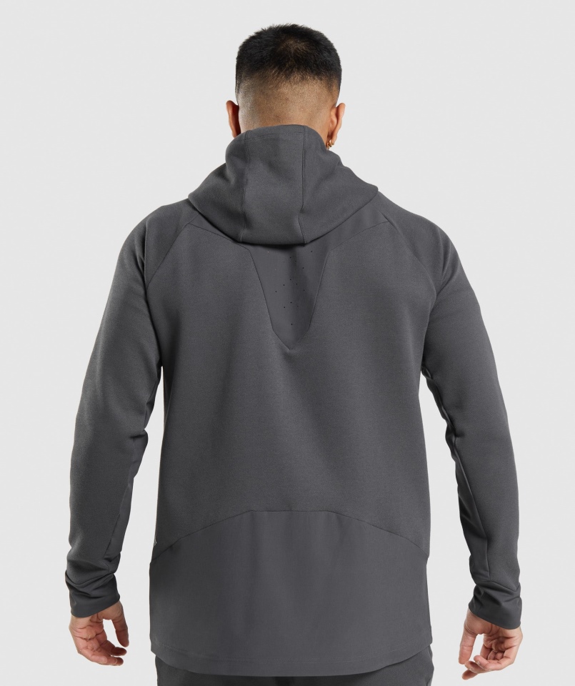 Kurtka Techniczna Gymshark Apex Szary Onyks