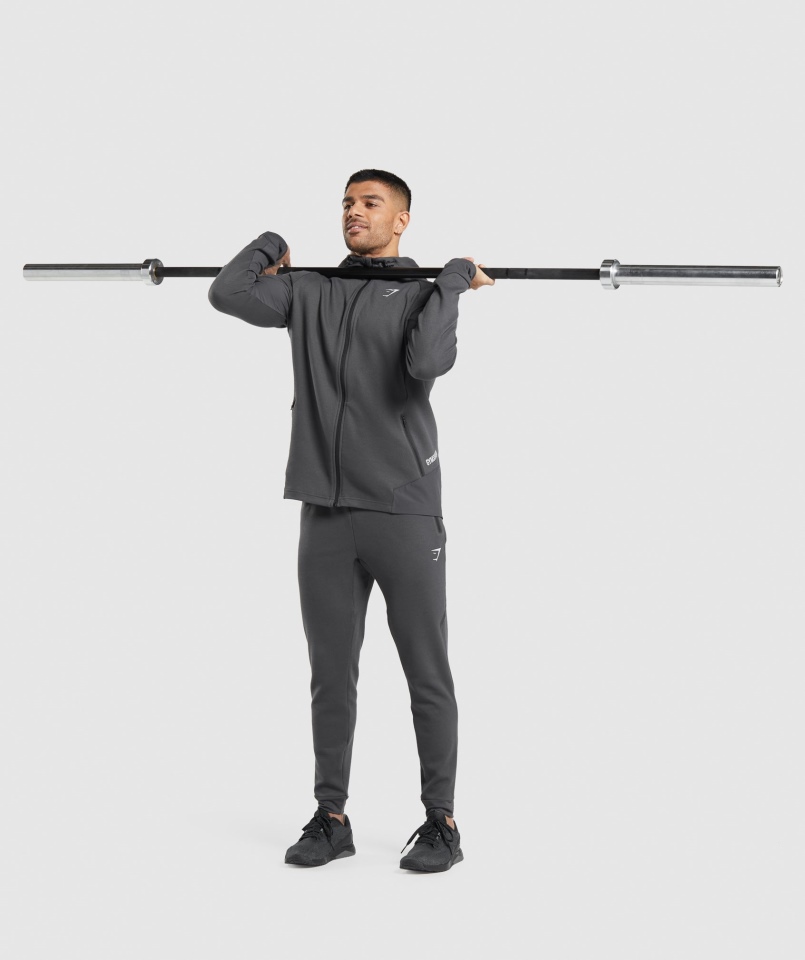 Kurtka Techniczna Gymshark Apex Szary Onyks