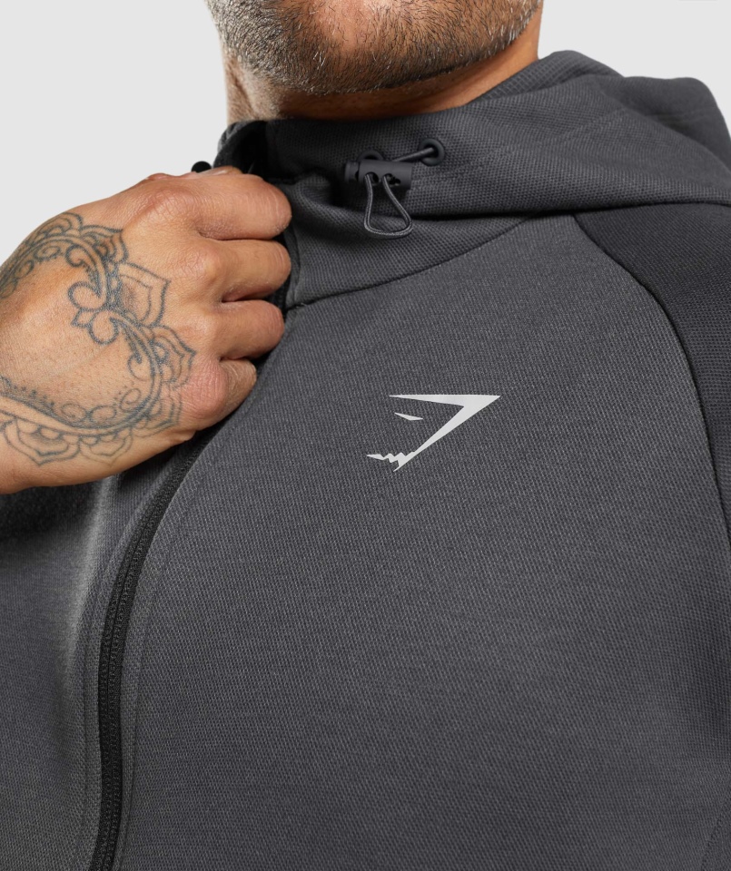 Kurtka Techniczna Gymshark Apex Szary Onyks