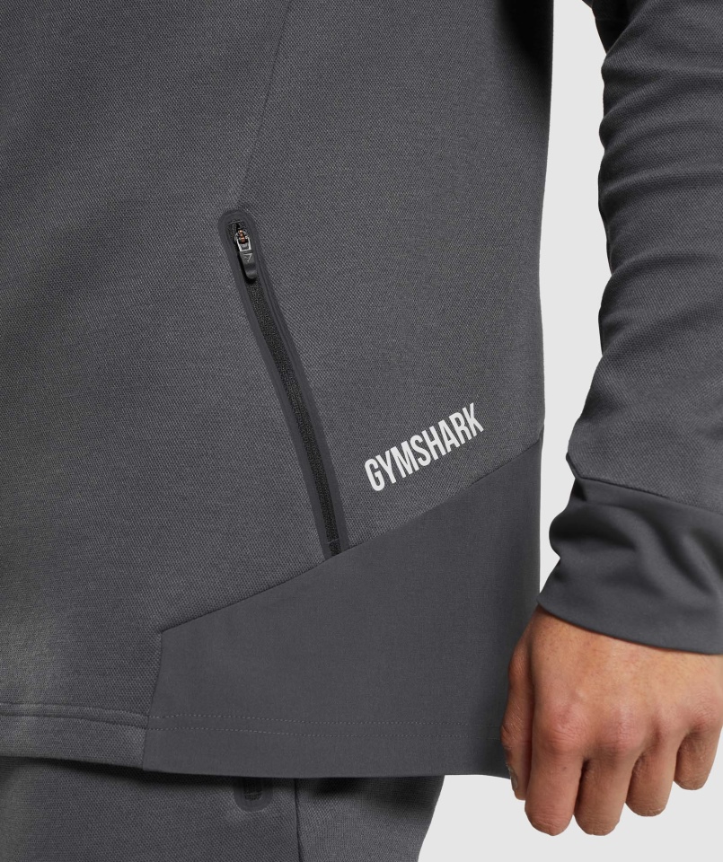 Kurtka Techniczna Gymshark Apex Szary Onyks