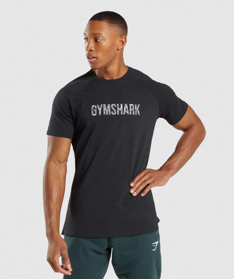 Koszulka Moro Gymshark Apollo Czarna