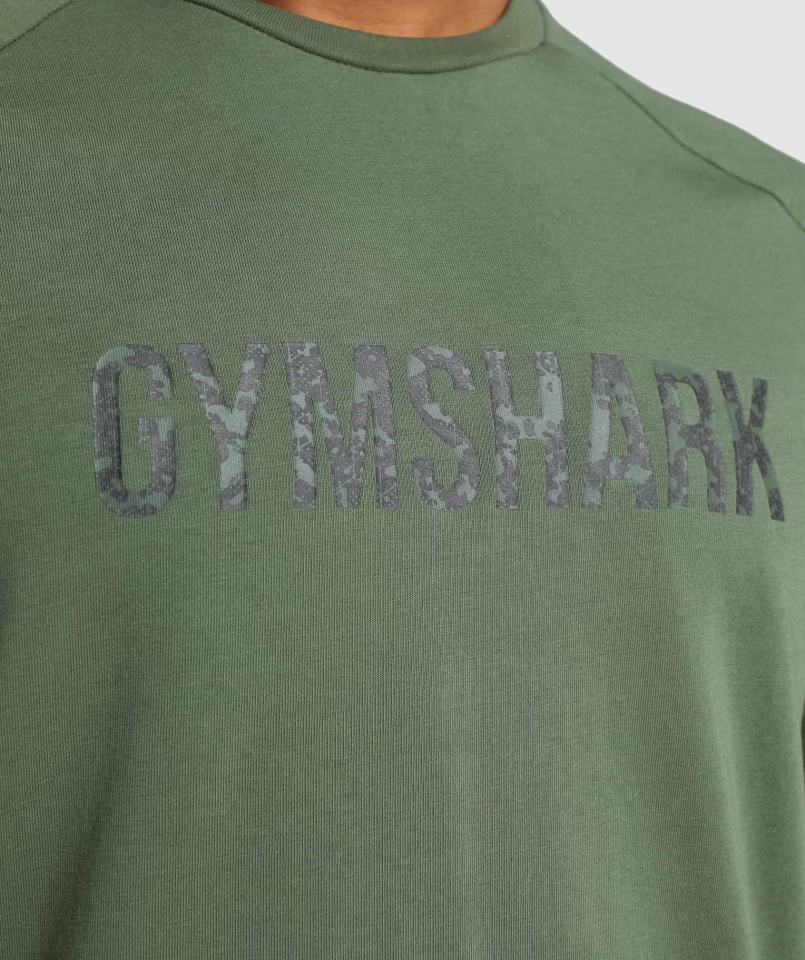 Koszulka Moro Gymshark Apollo Moro Zielona