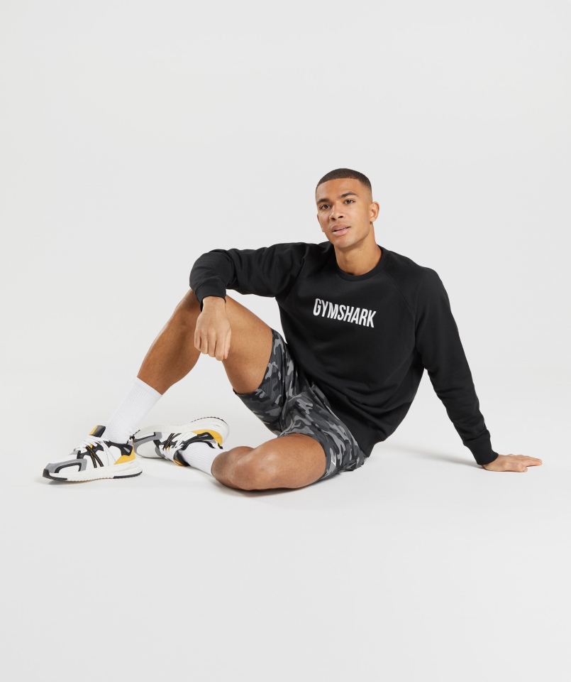 Gymshark Apollo Załoga Czarna