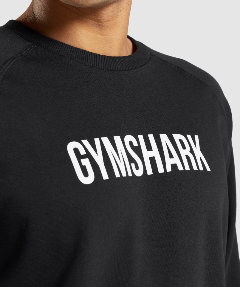 Gymshark Apollo Załoga Czarna