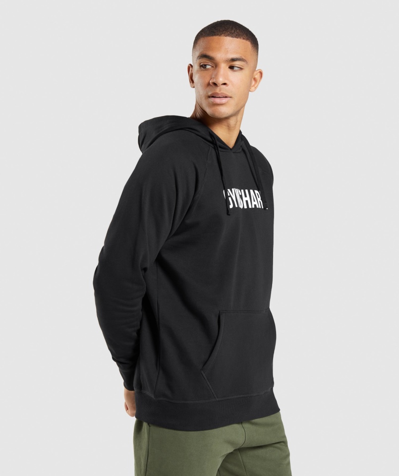 Bluza Z Kapturem Gymshark Apollo Czarna
