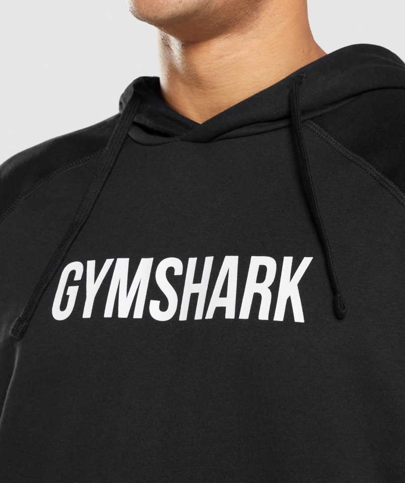 Bluza Z Kapturem Gymshark Apollo Czarna