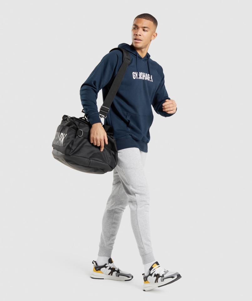 Gymshark Apollo Bluza Z Kapturem Granatowa