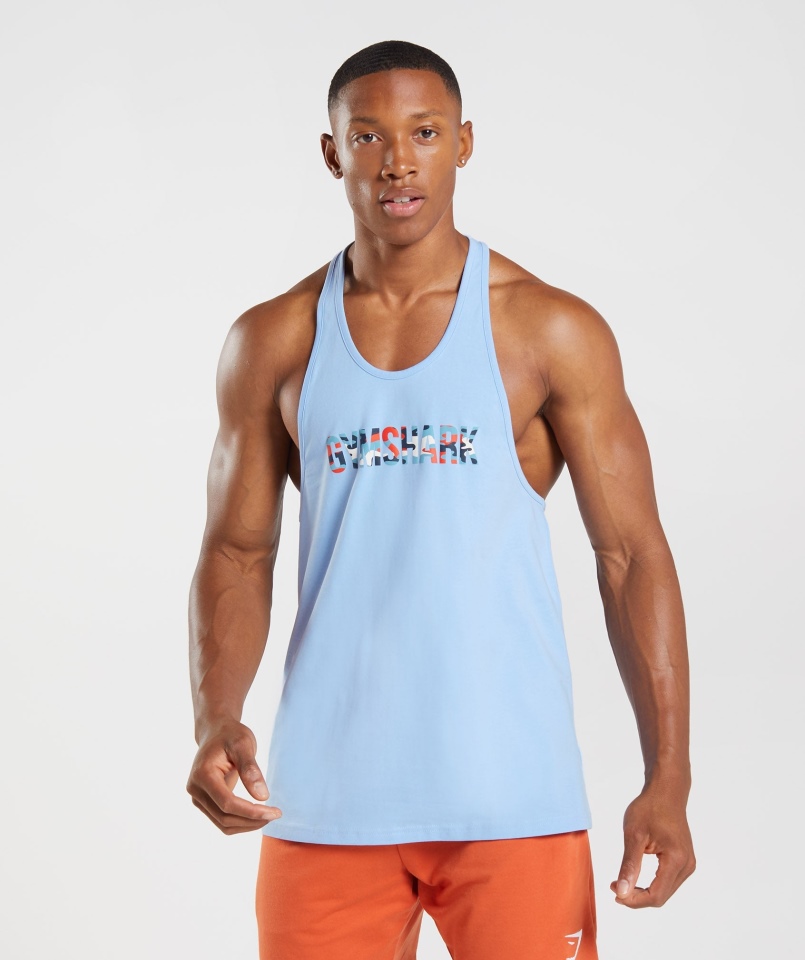 Gymshark Apollo Wypełnienie Podłużnicy Kamień Księżycowy Niebieski