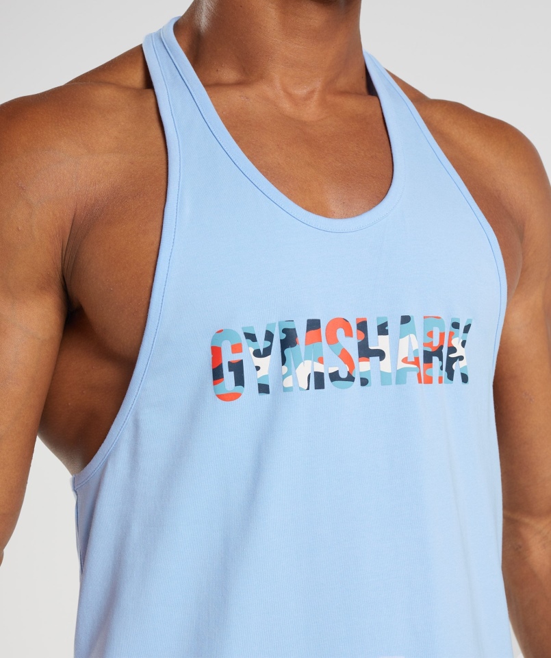 Gymshark Apollo Wypełnienie Podłużnicy Kamień Księżycowy Niebieski