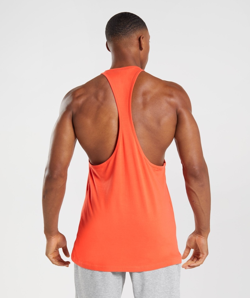 Gymshark Apollo Wypełnienie Stringer Papaja Pomarańczowy