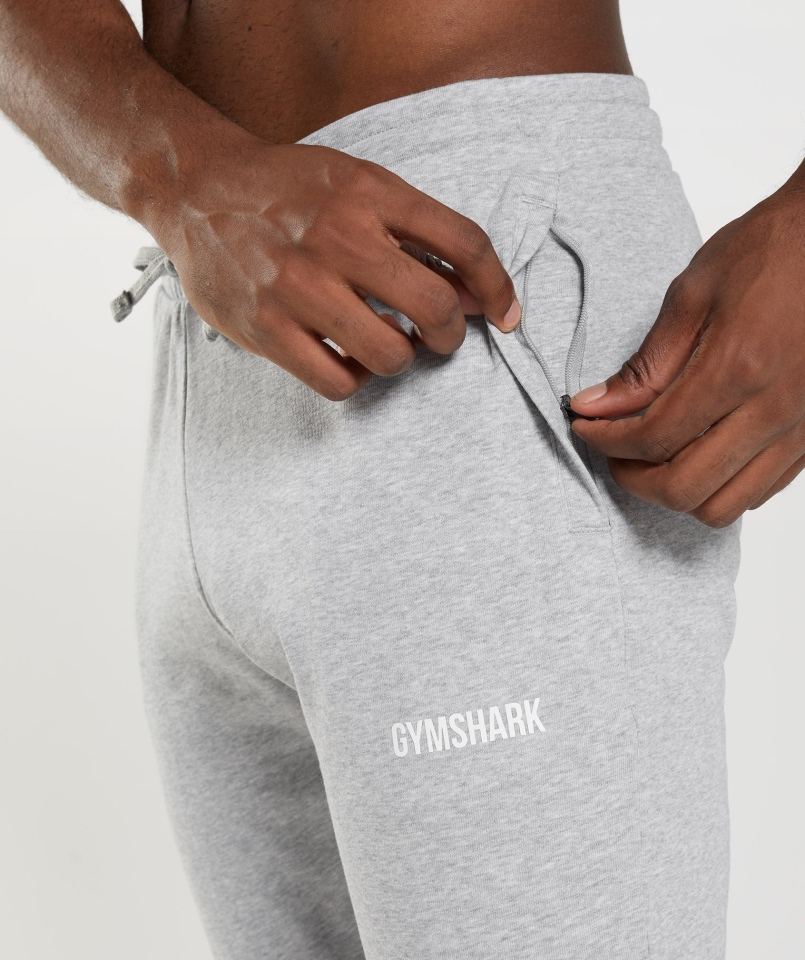 Gymshark Apollo Joggery Jasnoszare Marl