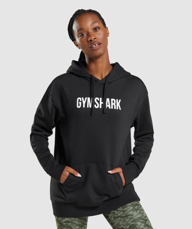 Bluza Oversize Gymshark Apollo Czarna