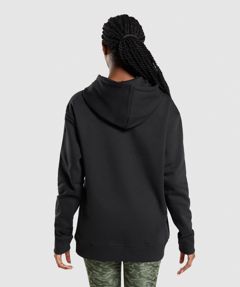 Bluza Oversize Gymshark Apollo Czarna