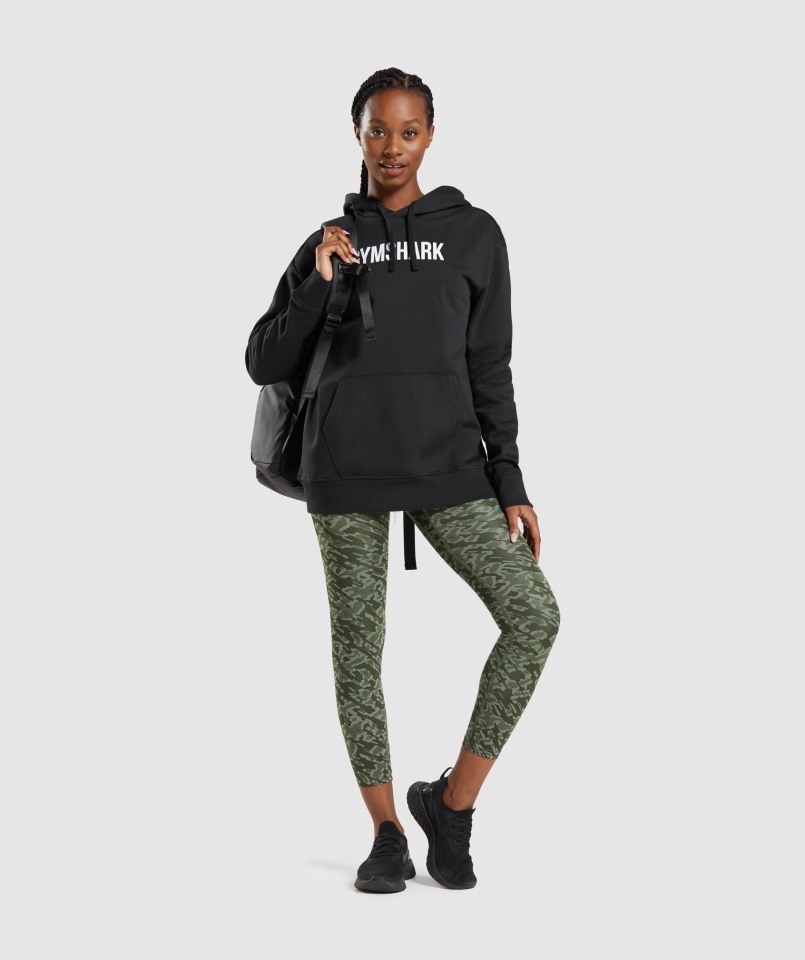 Bluza Oversize Gymshark Apollo Czarna