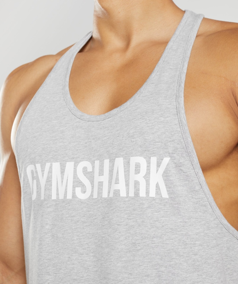 Gymshark Apollo Stringer Jasnoszary Melanż