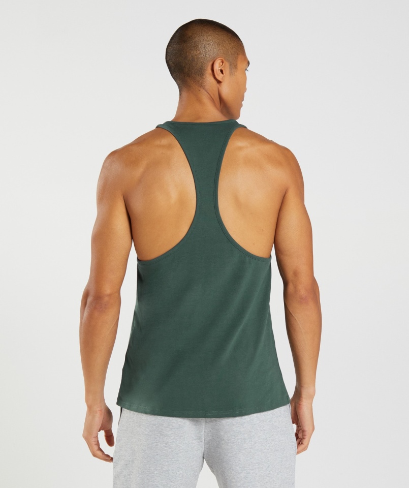 Gymshark Apollo Stringer Obsydian Zielony