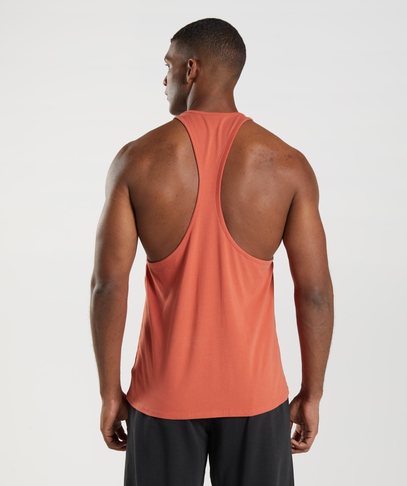 Gymshark Apollo Stringer Burzowa Czerwień