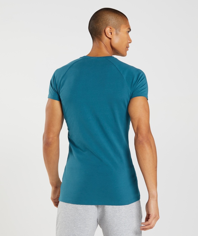 Koszulka Gymshark Apollo Atlantic Blue