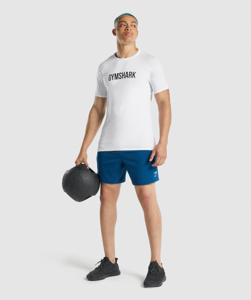 Gymshark Apollo Koszulka Męska Biała