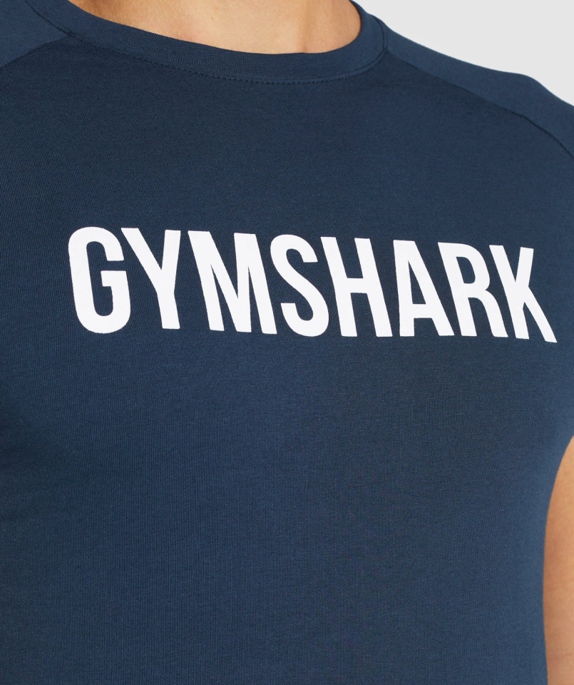 Koszulka Gymshark Apollo Granatowa
