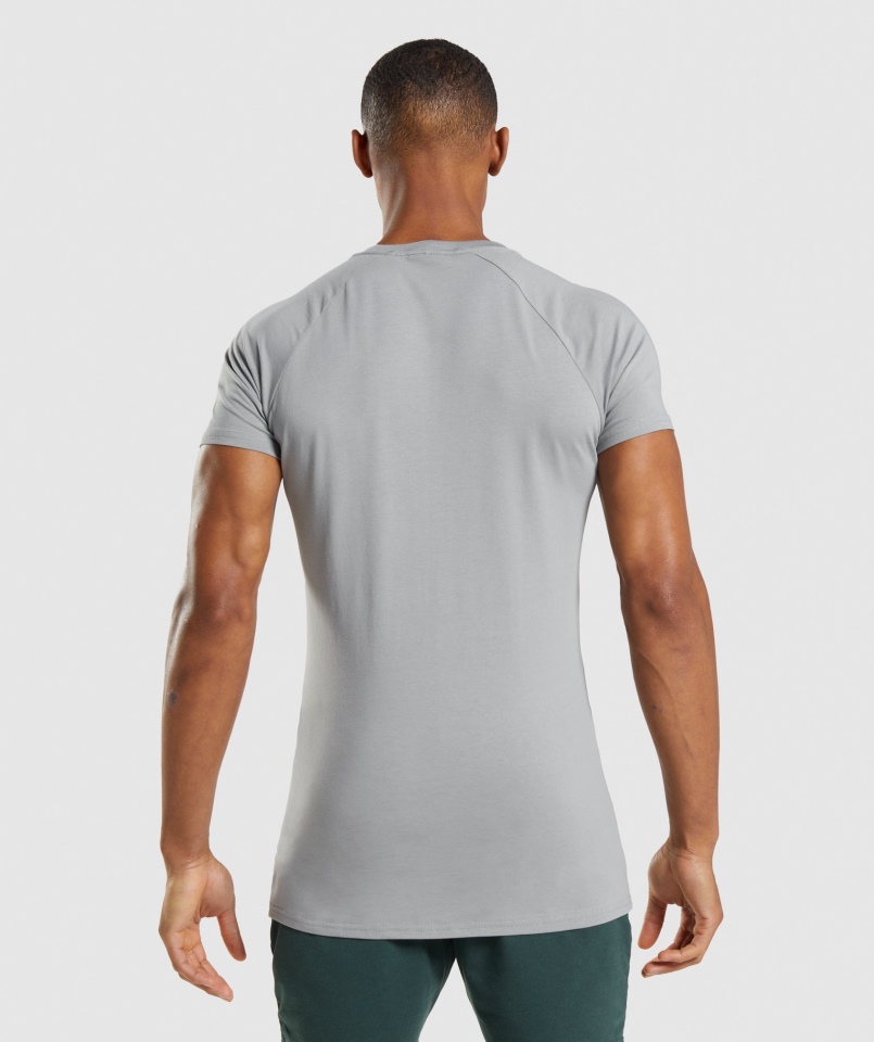 Koszulka Gymshark Apollo Smokey Grey