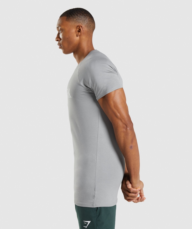 Koszulka Gymshark Apollo Smokey Grey
