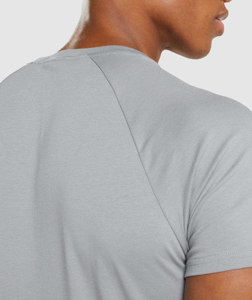 Koszulka Gymshark Apollo Smokey Grey