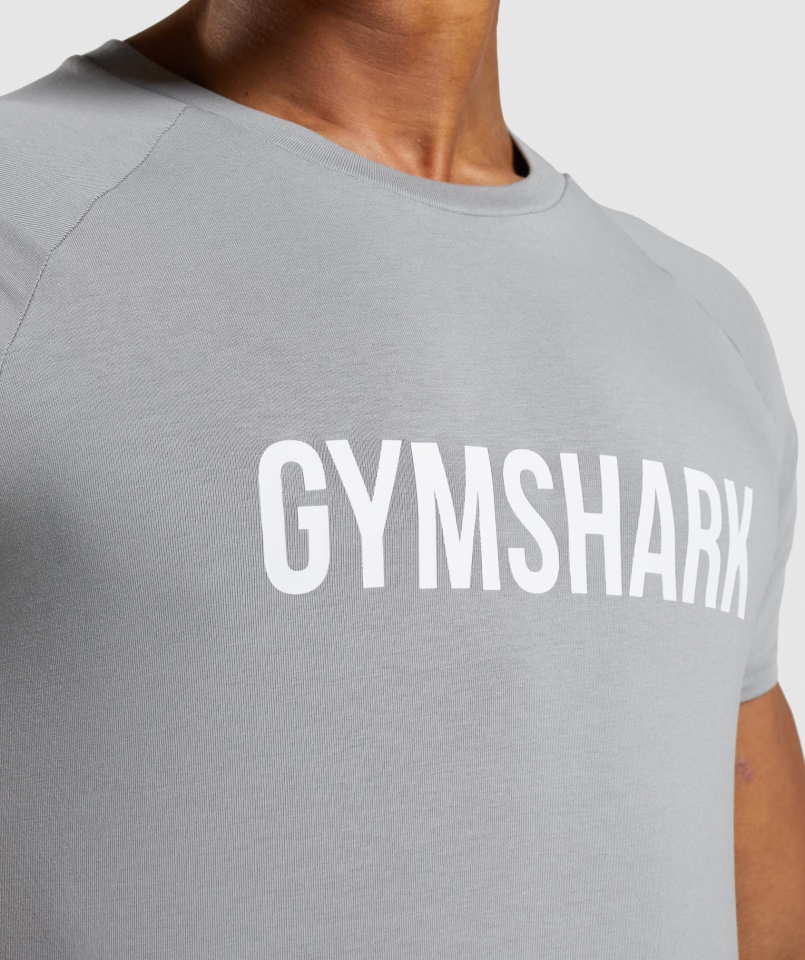 Koszulka Gymshark Apollo Smokey Grey