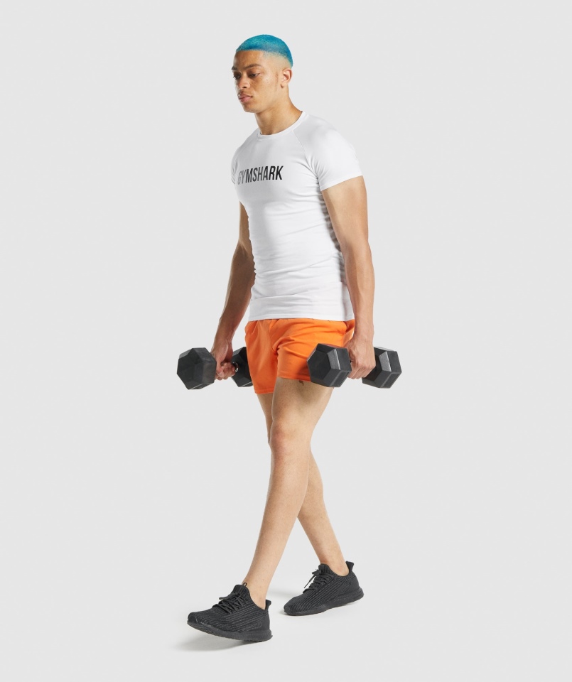 Koszulka Gymshark Apollo Biała