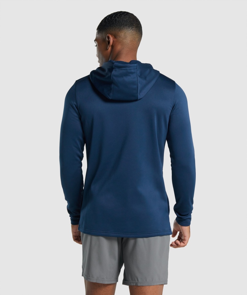 Bluza Z Kapturem Gymshark W Kolorze Granatowym