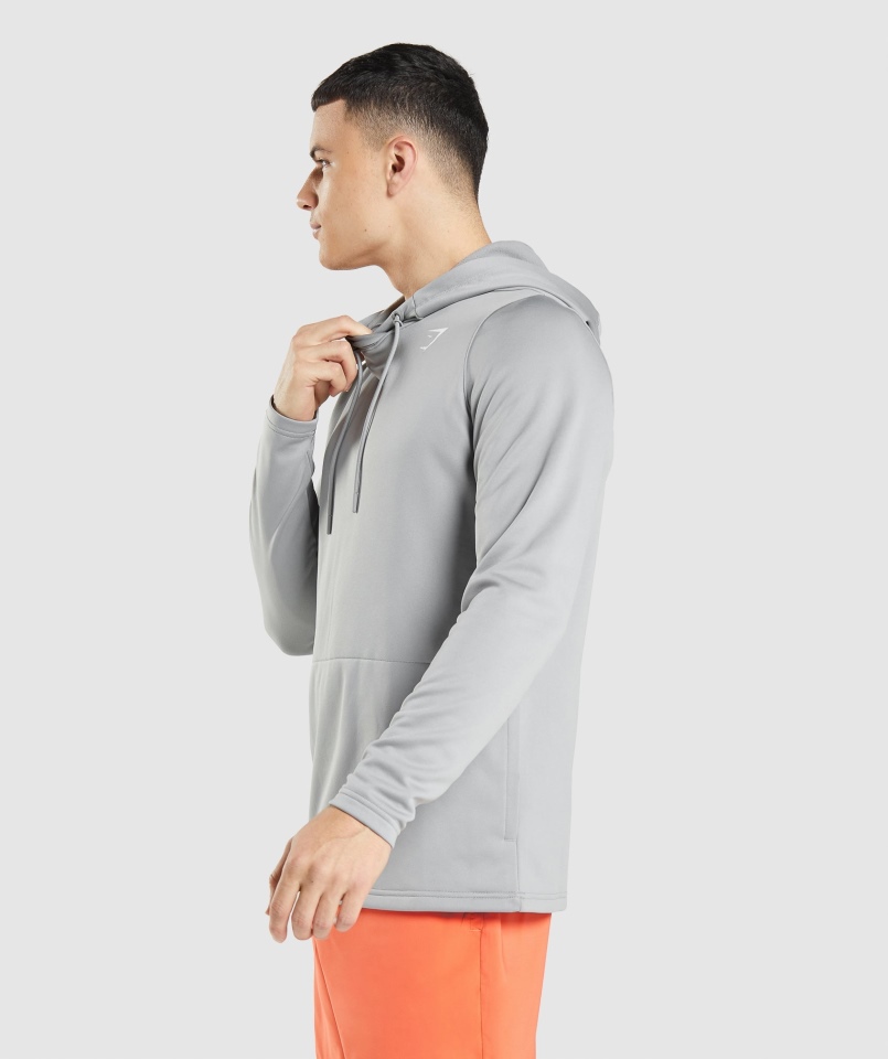 Gymshark Przyjazd Bluza Z Kapturem Smokey Grey