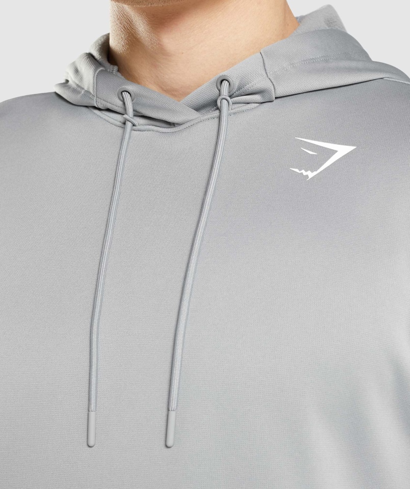 Gymshark Przyjazd Bluza Z Kapturem Smokey Grey