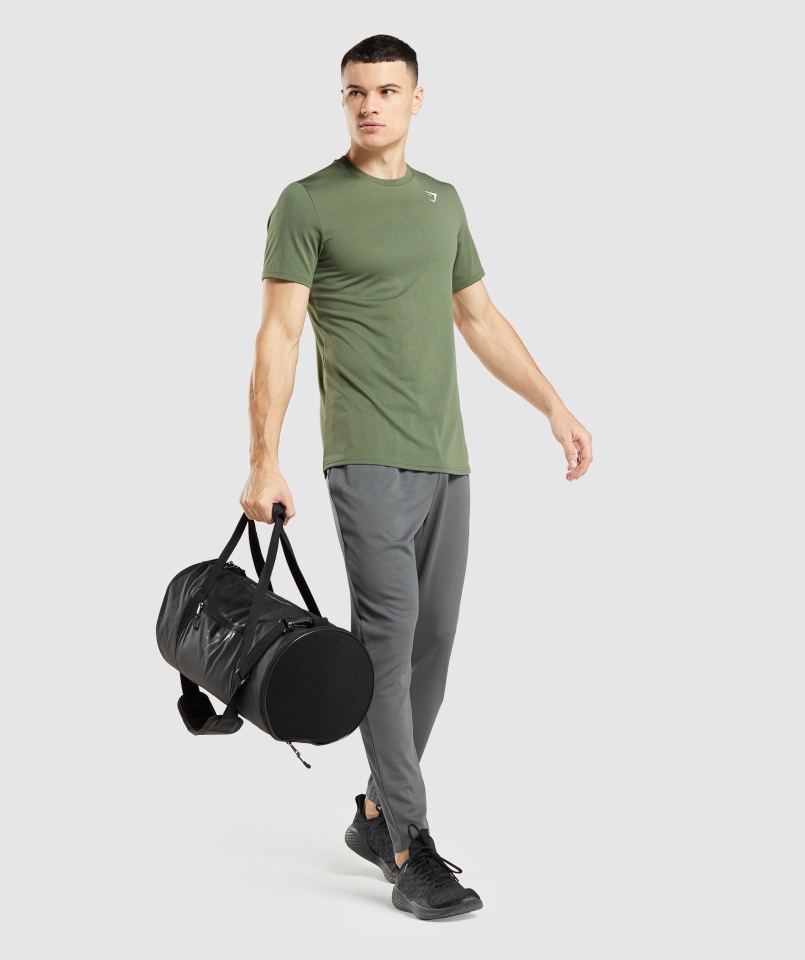 Gymshark Przyjazdu Dzianinowe Joggery Antracytowe