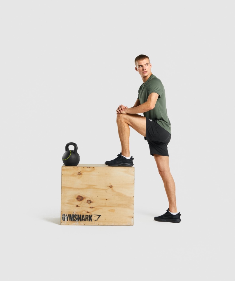 Szorty Gymshark Przyjazdowe Czarne