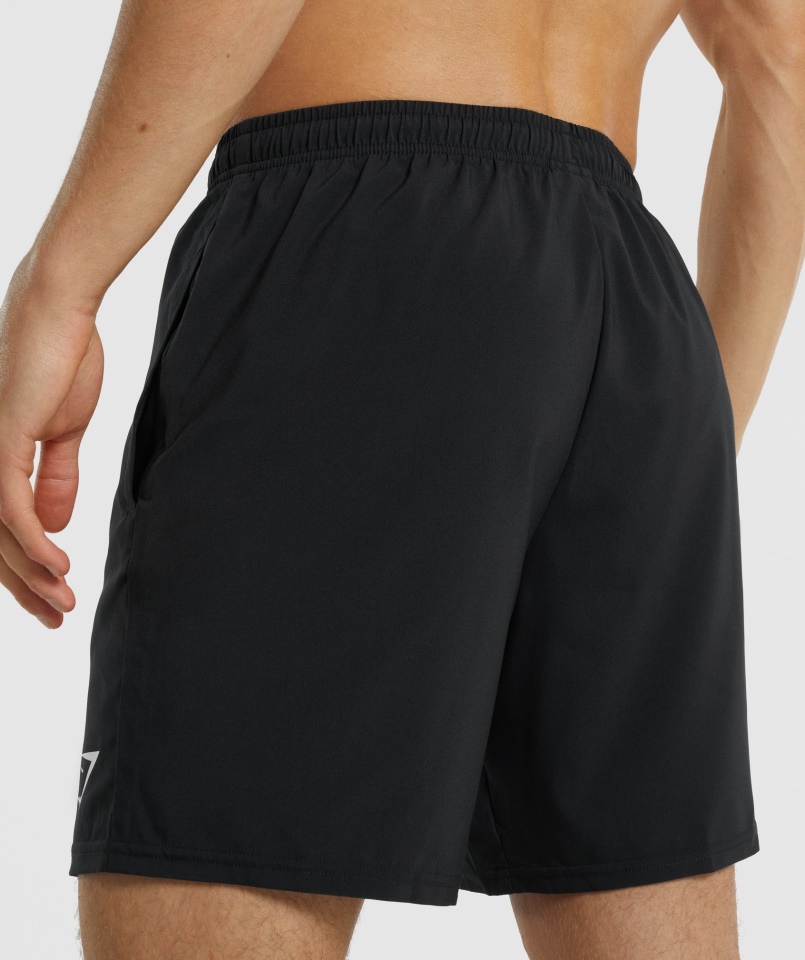 Szorty Gymshark Przyjazdowe Czarne