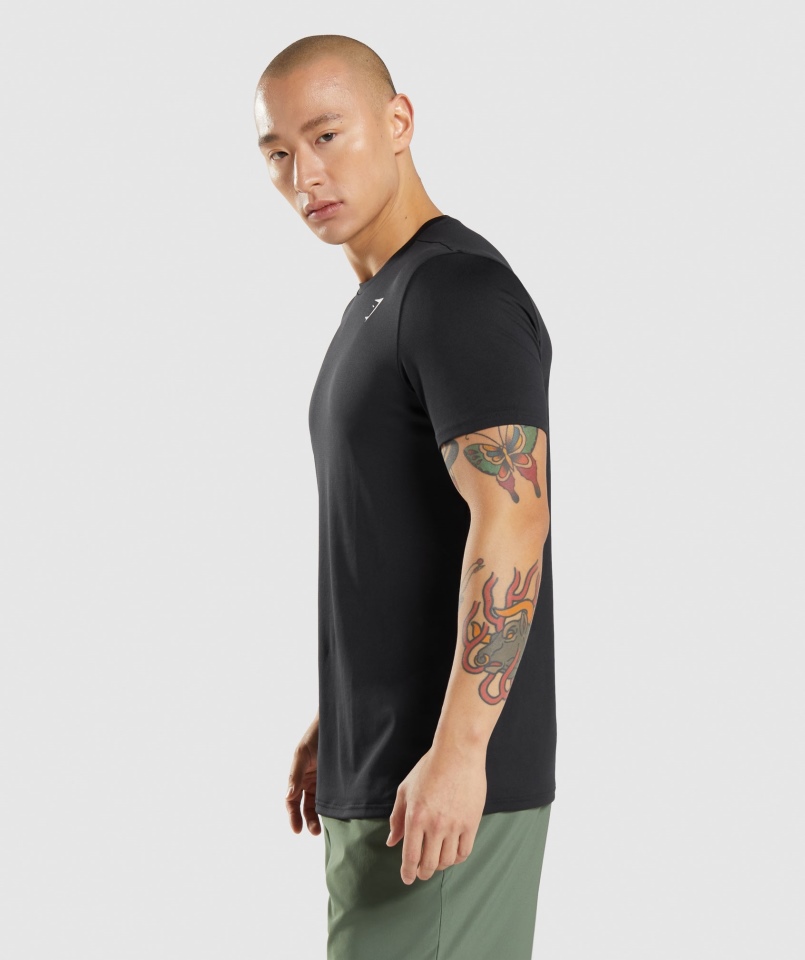 Koszulka Gymshark Przyjazd Czarna