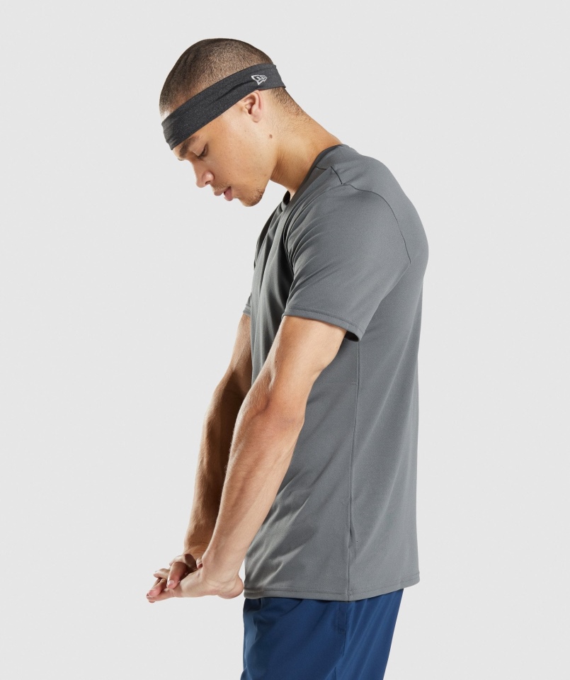 Gymshark Przyjazd T-shirt Grafitowy