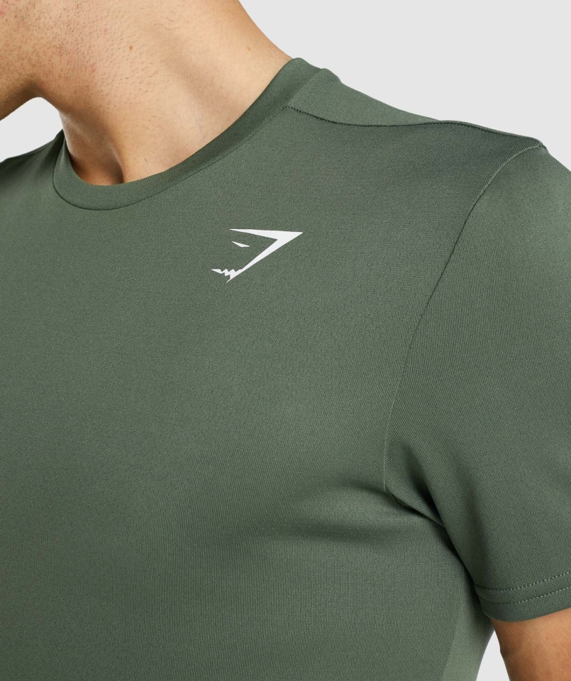 Koszulka Gymshark Przyjazd Zielona