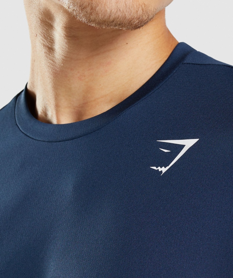Koszulka Gymshark Przyjazd Granatowa