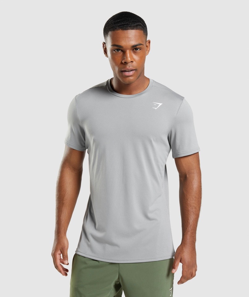 Gymshark Przyjazd Koszulka Smokey Grey