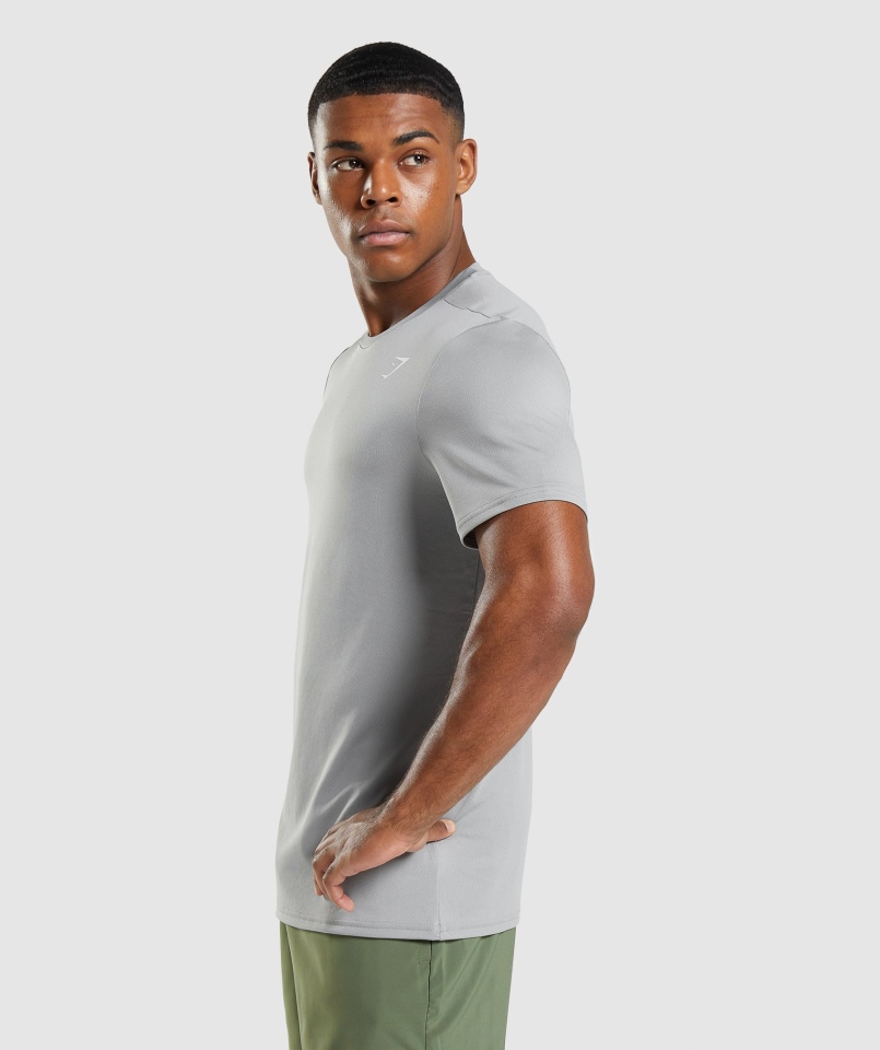 Gymshark Przyjazd Koszulka Smokey Grey