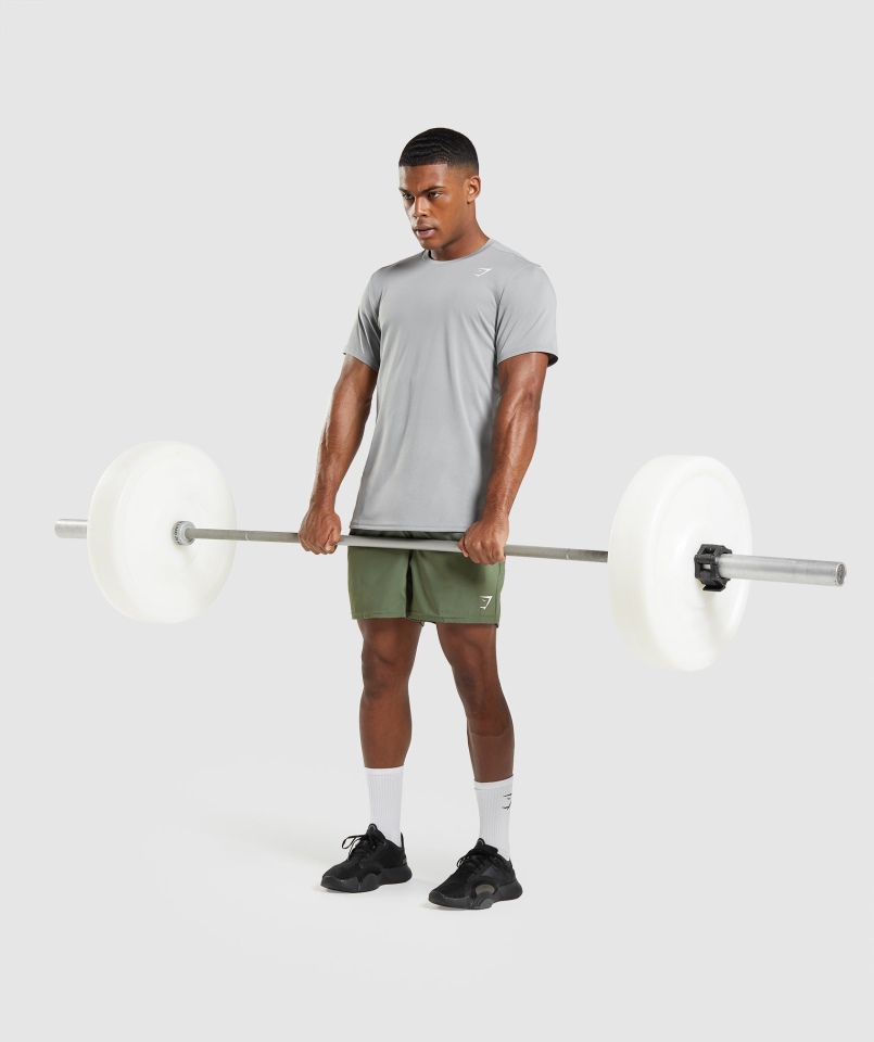 Gymshark Przyjazd Koszulka Smokey Grey