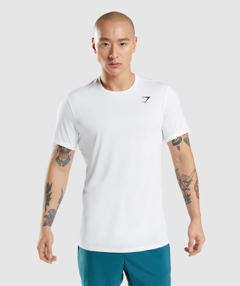 Koszulka Gymshark Przyjazd Biała